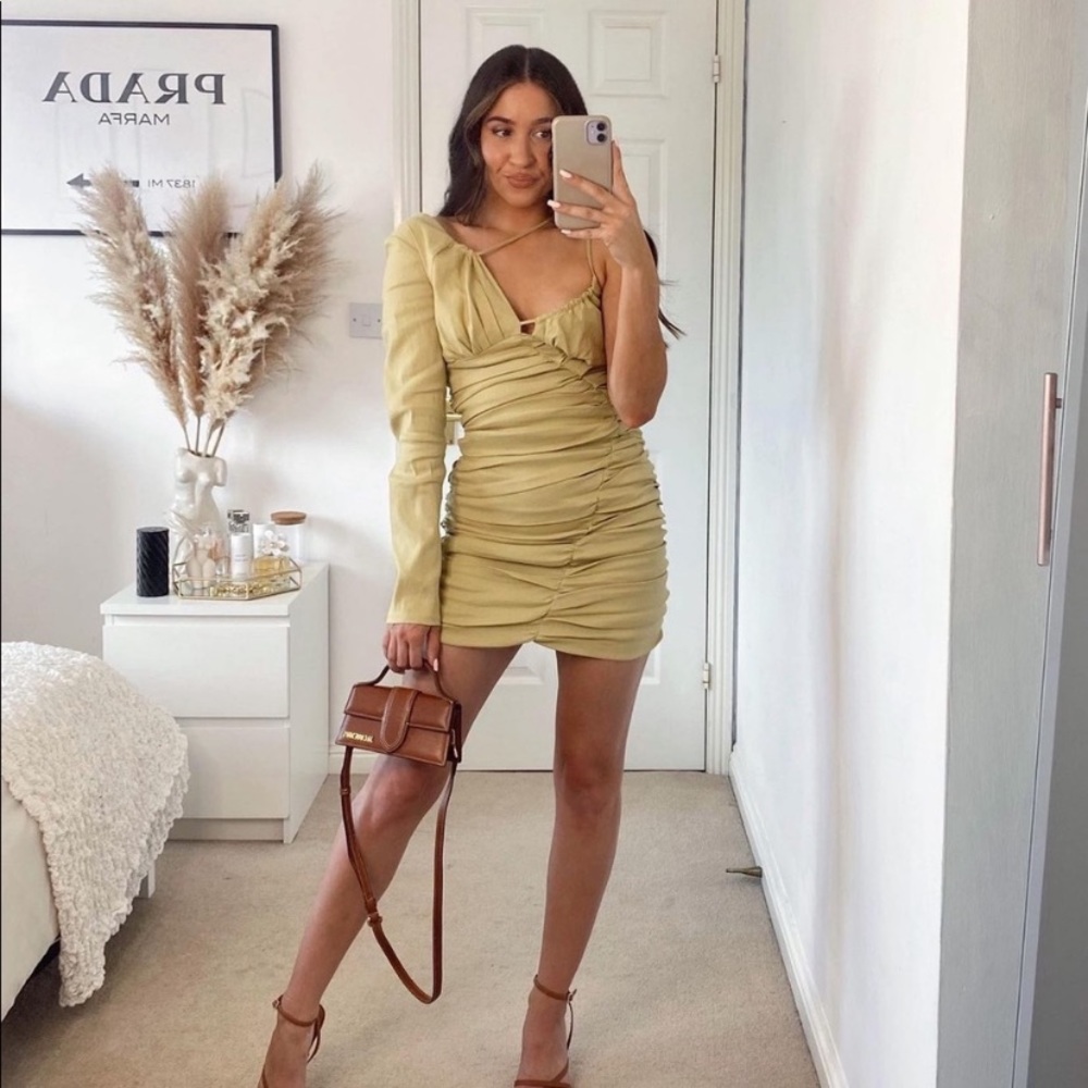 ZARA draped dress - Picture 5 of 16